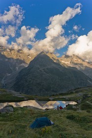 Bivouac au lac du Lauzon