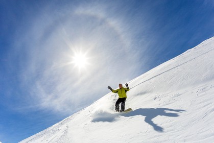 Crévoux, surf des neige, snowboard