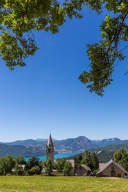 Pays de Serre-Ponçon, village de Prunières