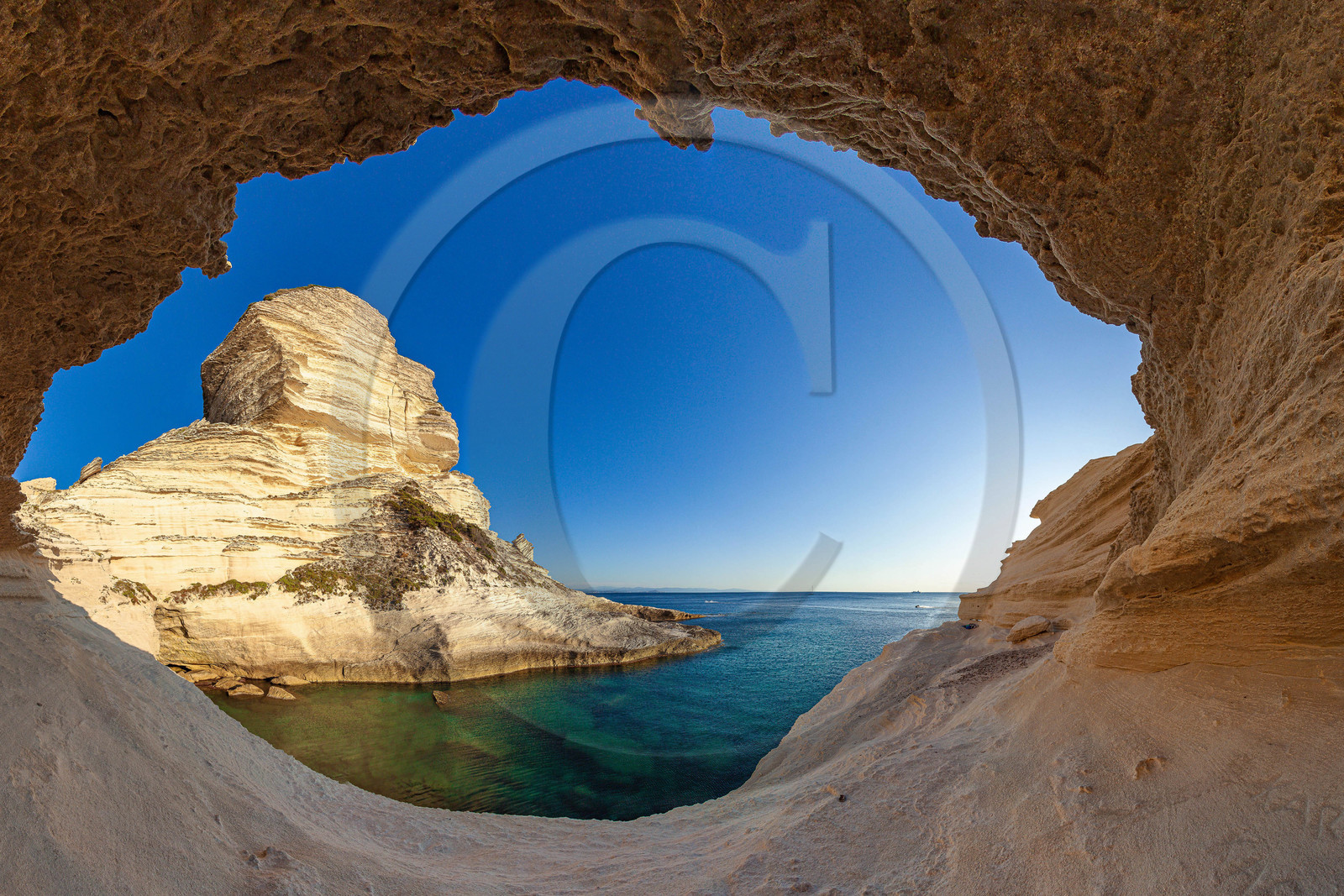 Falaises de calcaire de Bonifacio