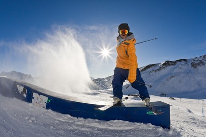 Ski snowpark