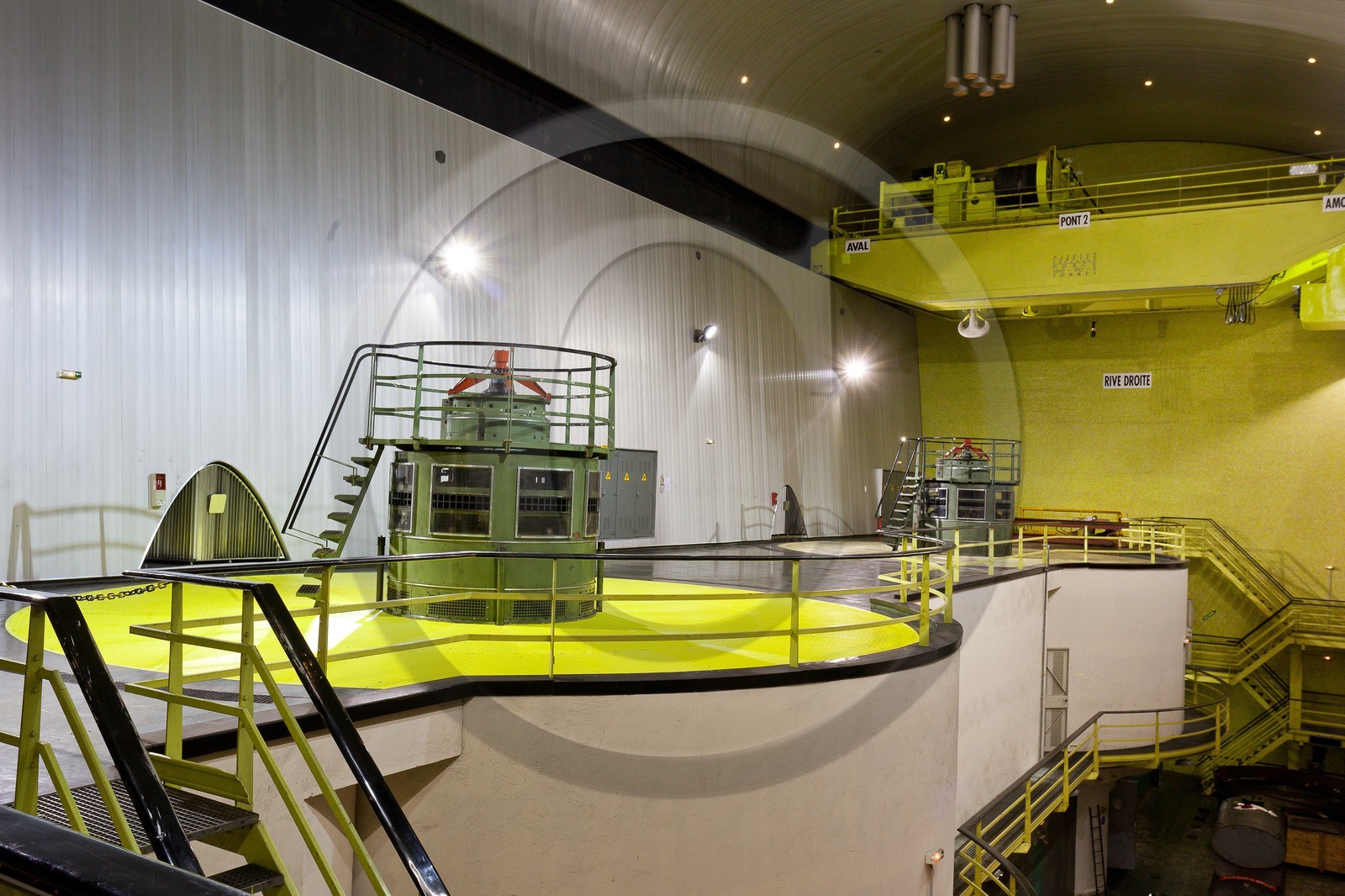 Barrage de Serre-Ponçon, usine hydroélectrique EDF