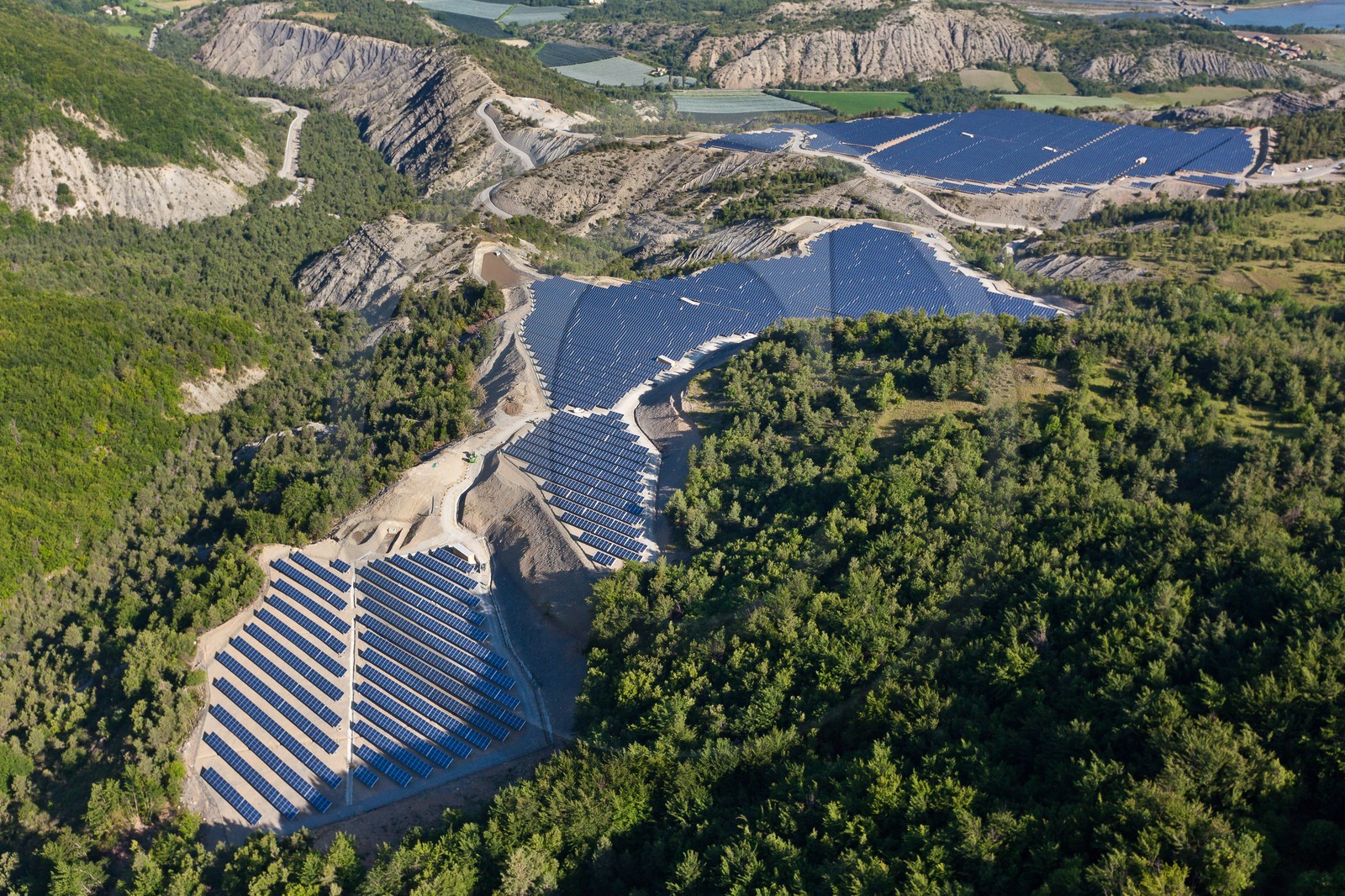 La plus grande centrale solaire photovoltaïque de France
