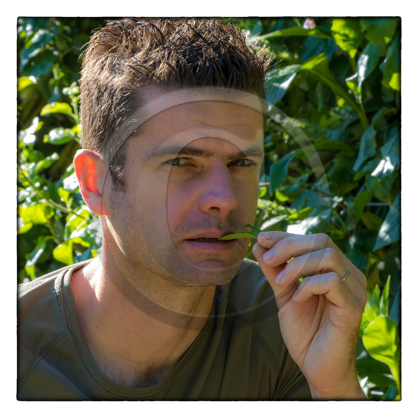 Matthieu Constans, chef jardinier du Jardin des Cinq Sens