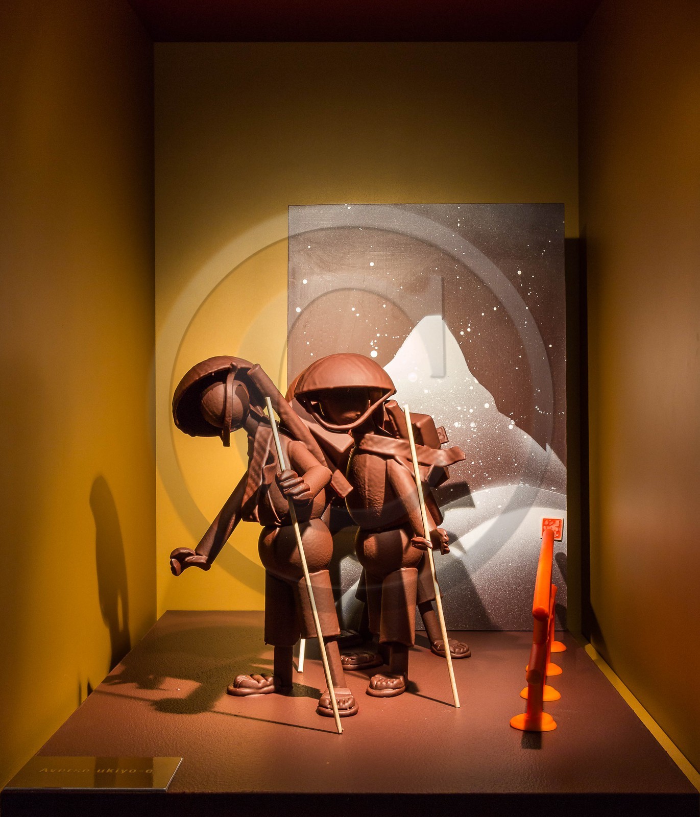 Exposition Influences, Petite histoire de l'art en chocolat par Luc Eyriey