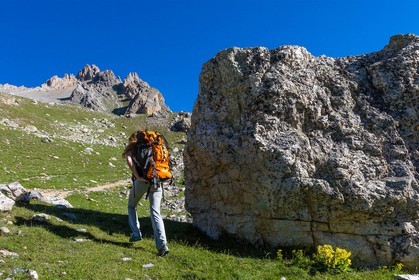Vallon de l'Orrenaye et le Bec de Lièvre
