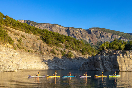 Yoga sur paddle, Serre-Ponçon Aloha
