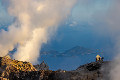 La Soufrière, volcan actif de la Guadeloupe