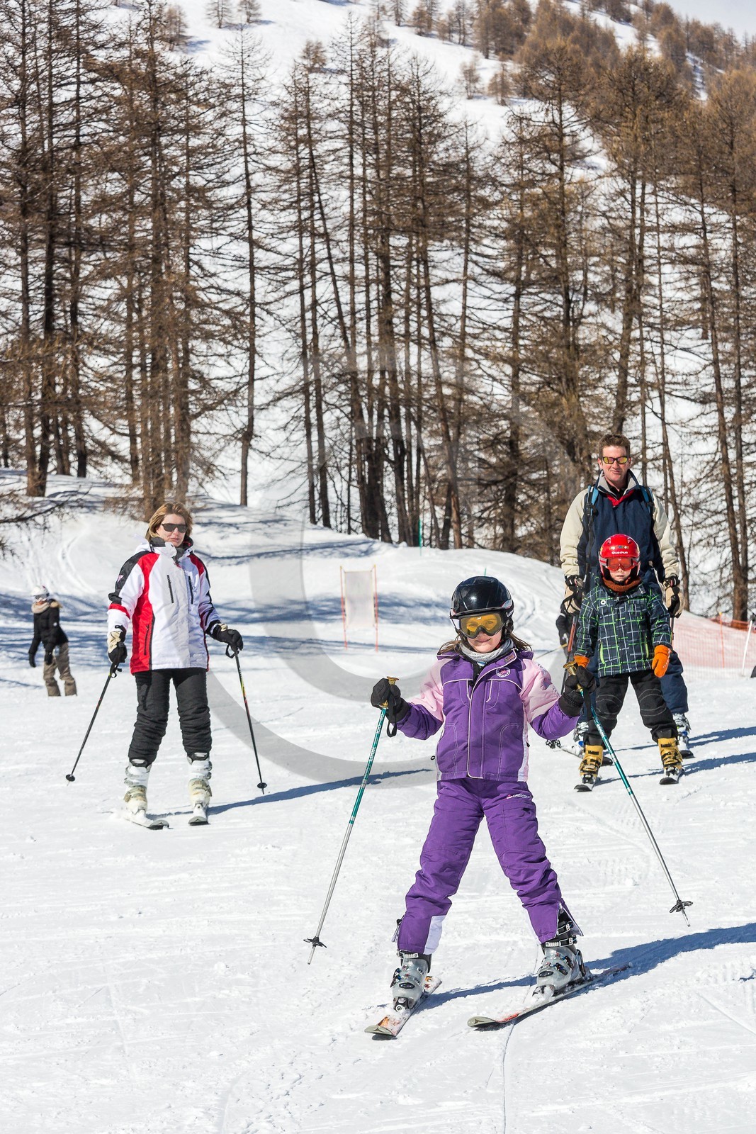 La Condamine-Châtelard, station de ski Saint-Anne La Condamine, ski famille
