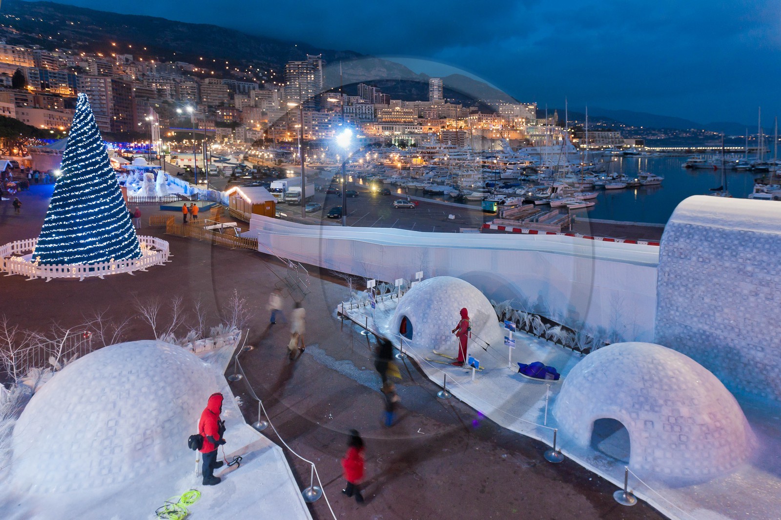 Monaco, exposition de Bertrand Bodin Délices de gel