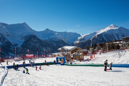 Station de ski d'Orcières 1850, piste de luge