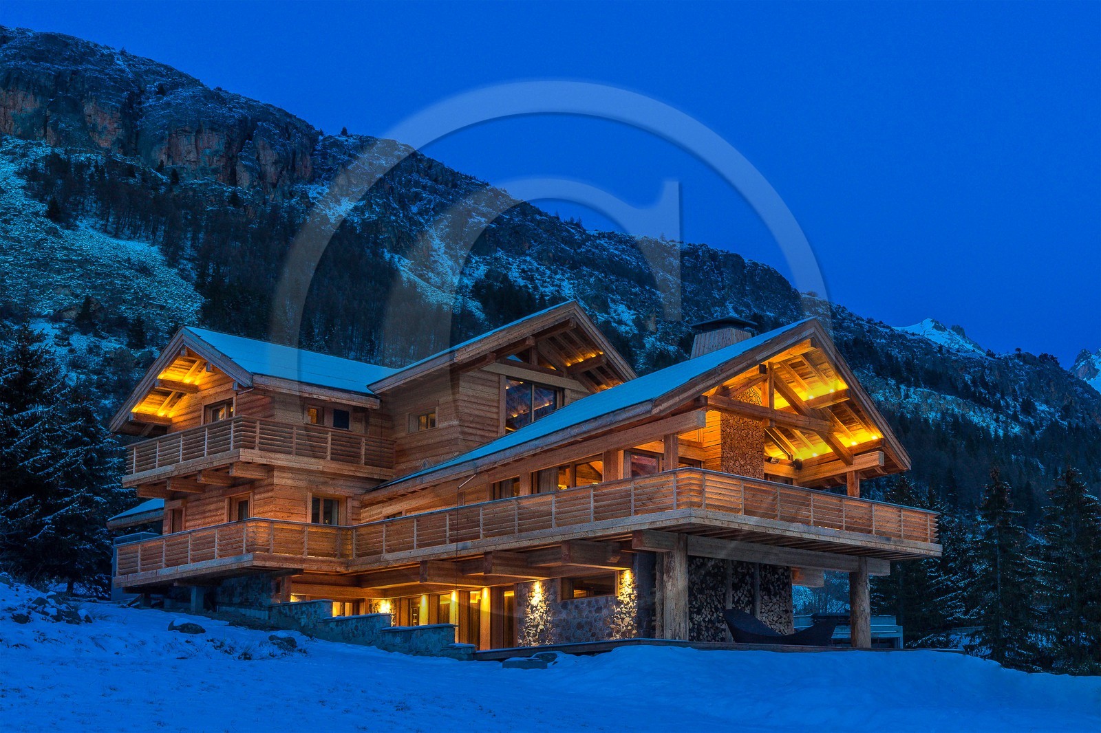 Serre-Chevalier,  Chalet Montagnole, Remi Mouilleron architecte d'intérieur