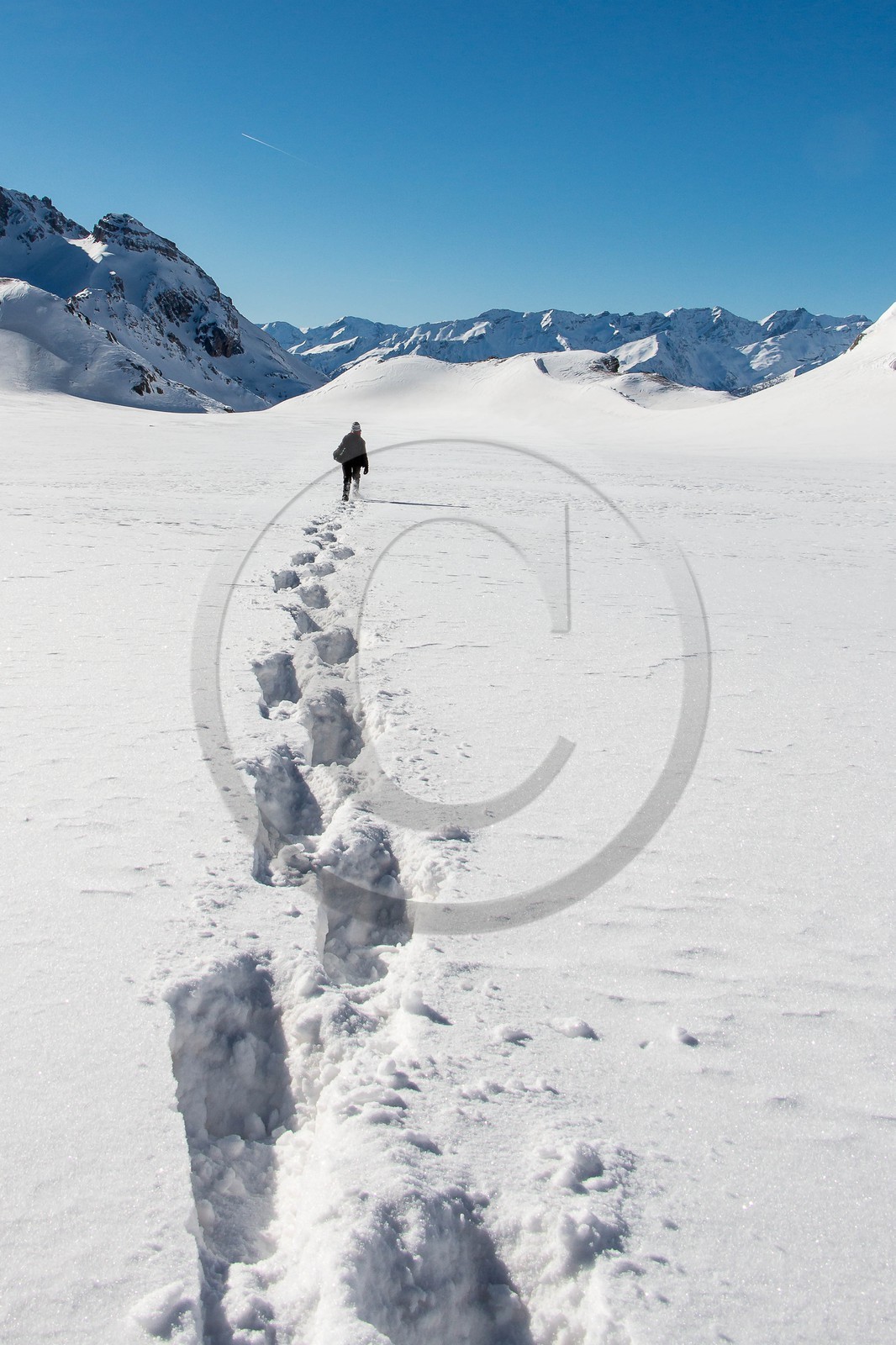 Serre-Chevalier, Snow drawings, une œuvre de l'artiste Sonja Hinrichsen