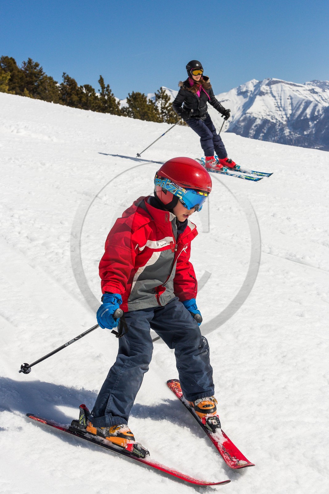 vallée du Champsaur, station de ski de Laye-en-Champsaur