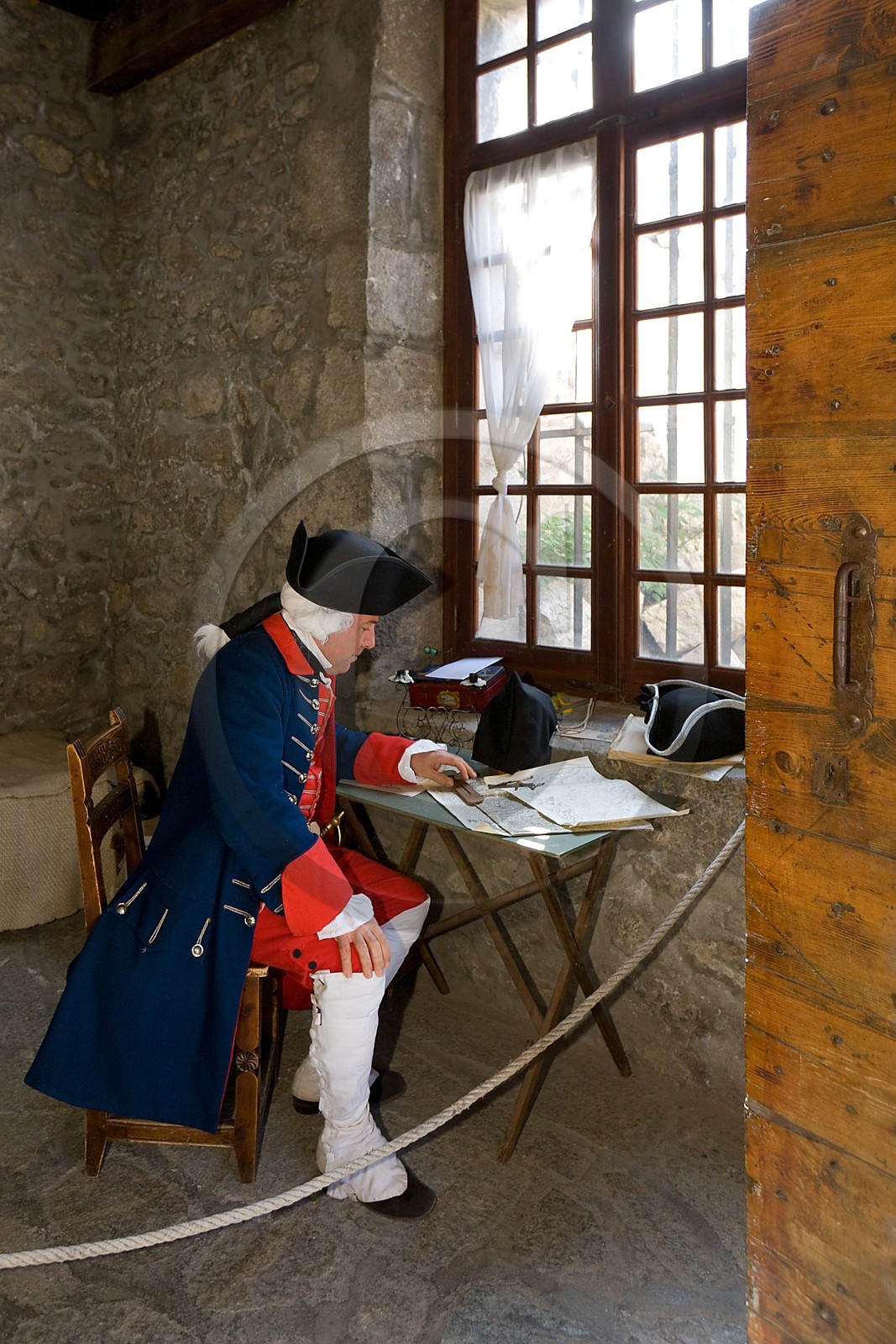 Briançon, l'association Les regiments du passé reconstituent la vie civile et militaire