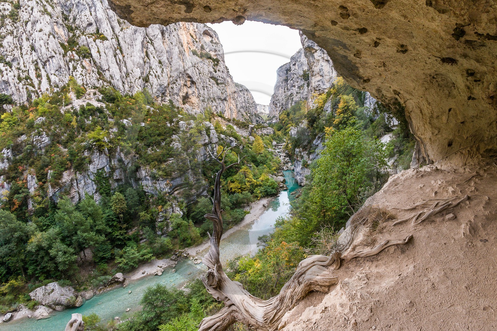 Gorges du Verdon, Le sentier de l’Imbut
