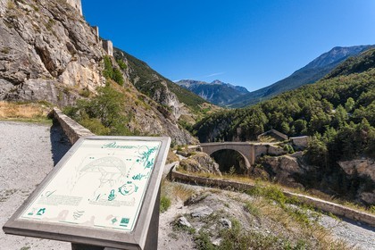Briançon, cité Vauban, le Pont d'Asfeld