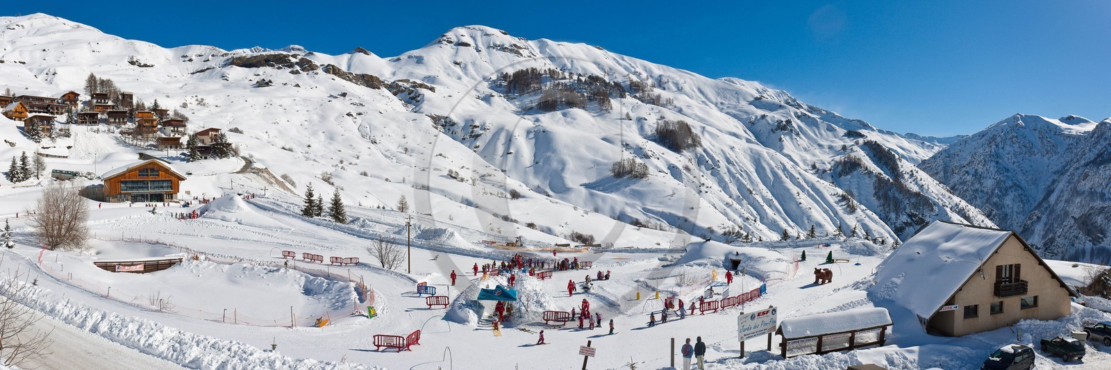Station de ski d'Orcières 1850, Petite Ourse, Jardin des neiges