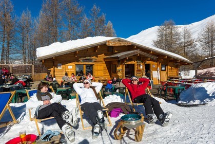 Station de ski Sauze Super-Sauze, Restaurant du Dôme, restaurant d'altitude