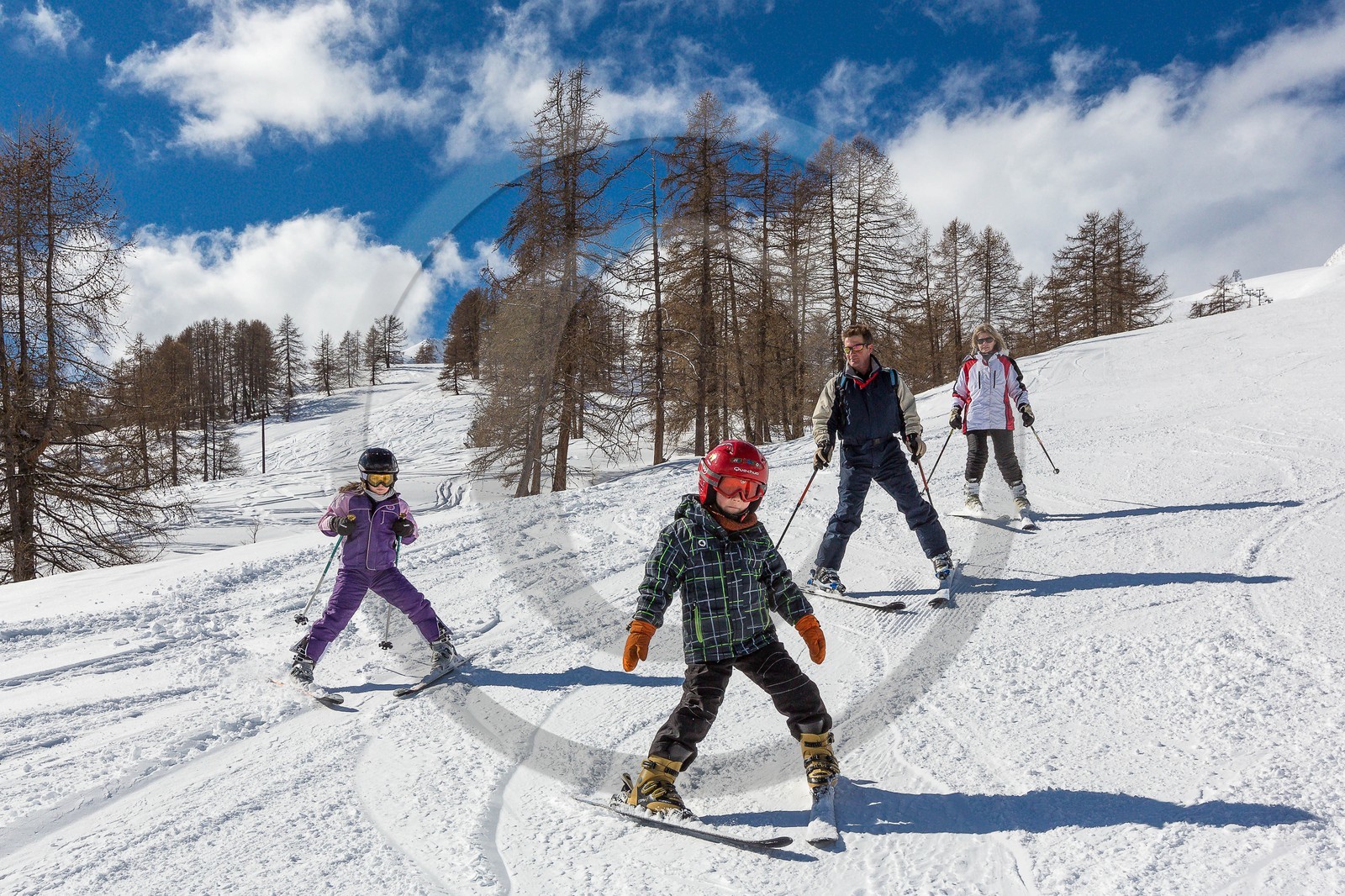 La Condamine-Châtelard, station de ski Saint-Anne La Condamine, ski famille