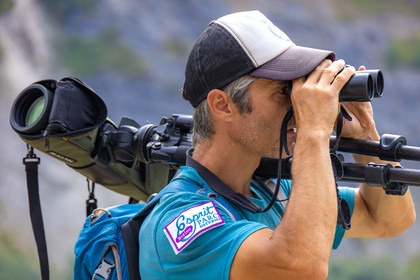 Fabrice Morin, accompagnateur en moyenne montagne