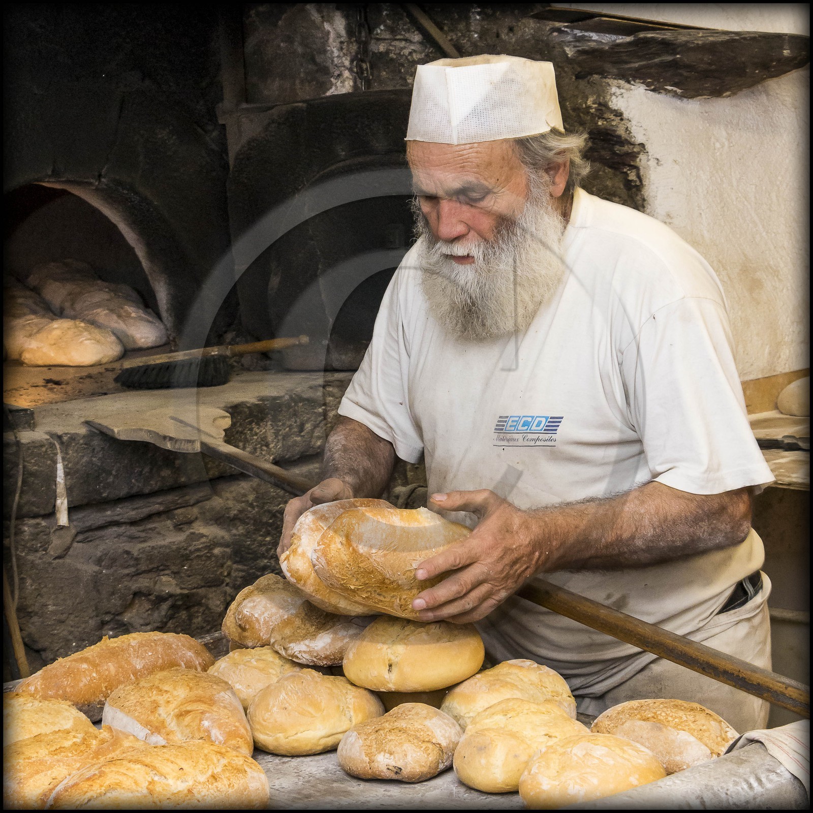 Roure, four communal, Eugène Porta, boulanger