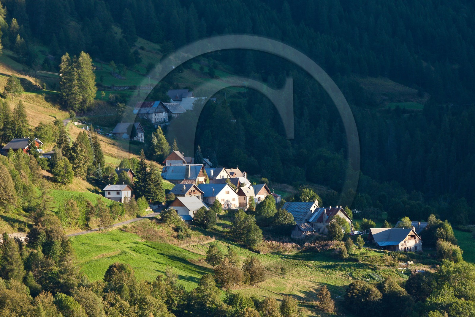 Orcières, hameau Les Audiberts