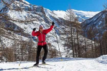 Crévoux, ski de fond