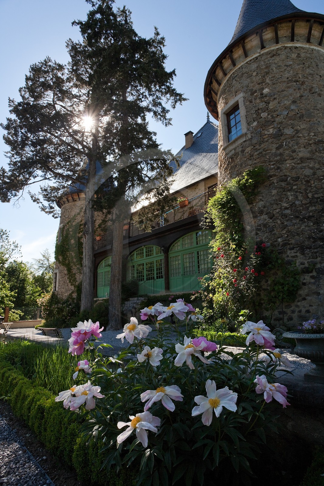 Château de Picomtal,  les jardins du château