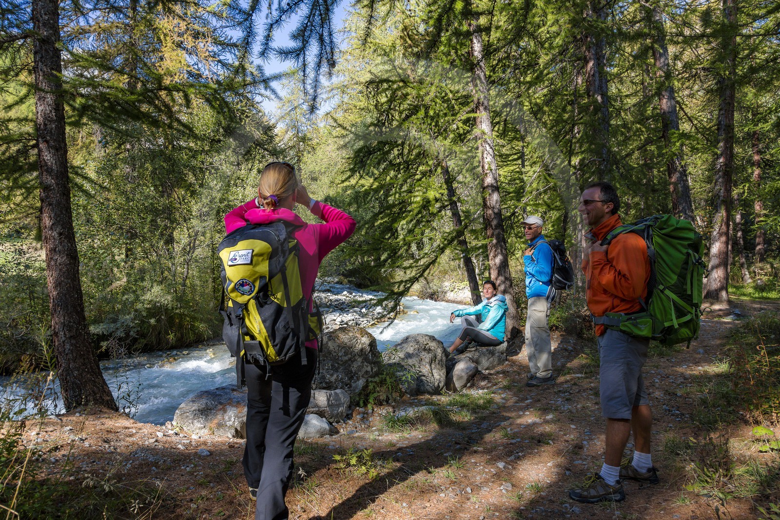 Céline Jumentier, accompagnatrice en moyenne montagne