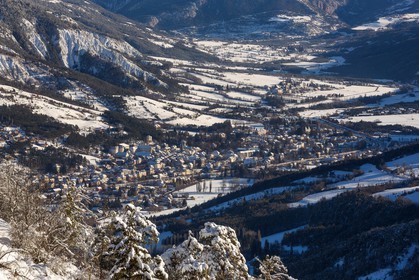 Barcelonnette vue de Praloup