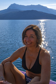 Yoga sur paddle, Serre-Ponçon Aloha