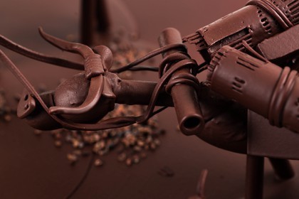 Exposition Influences, Petite histoire de l'art en chocolat par Luc Eyriey
