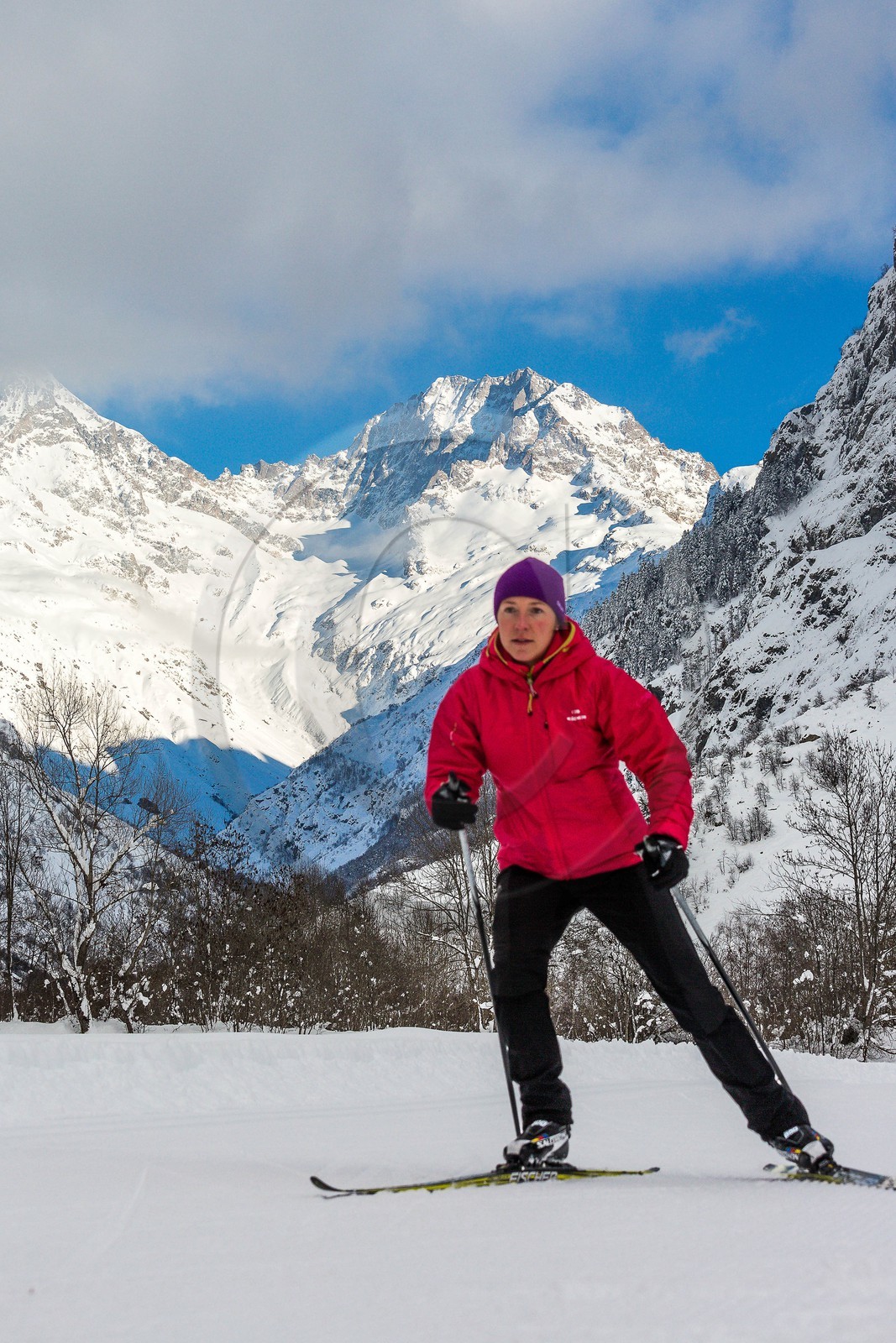 La Chapelle-en-Valgaudemar, ski nordique