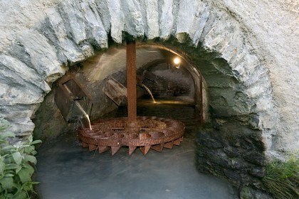 Arvieux, hameau des Moulins, ancien moulin à eau