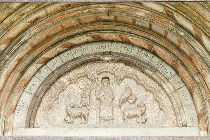 Embrun, Cathédrale Notre-Dame du Réal, détails sculpture