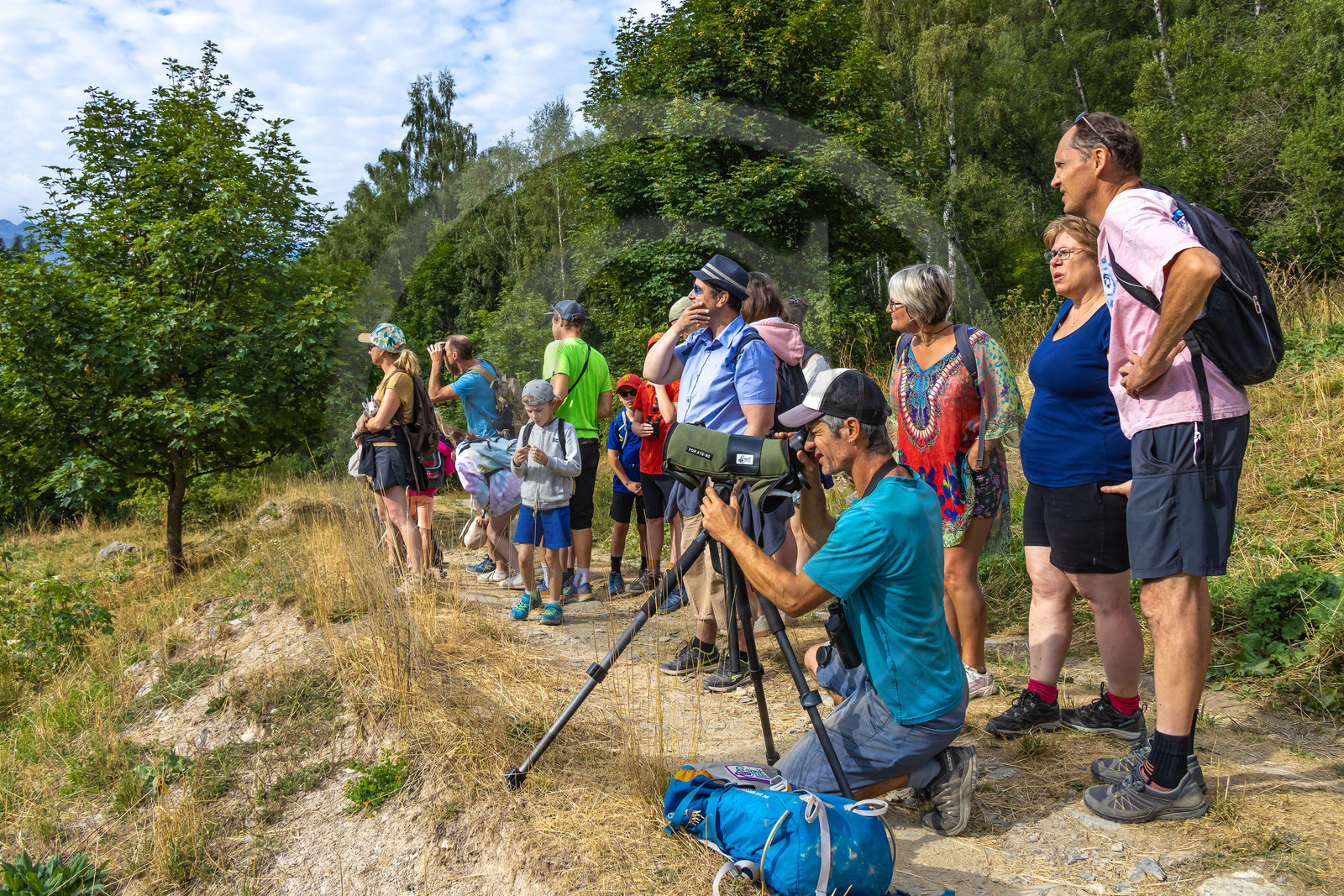Fabrice Morin, accompagnateur en moyenne montagne