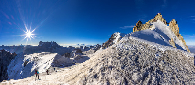 Géomorphologie à l'Aiguille du Midi