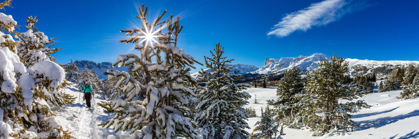 Superdevoluy, randonnée en raquettes à neige