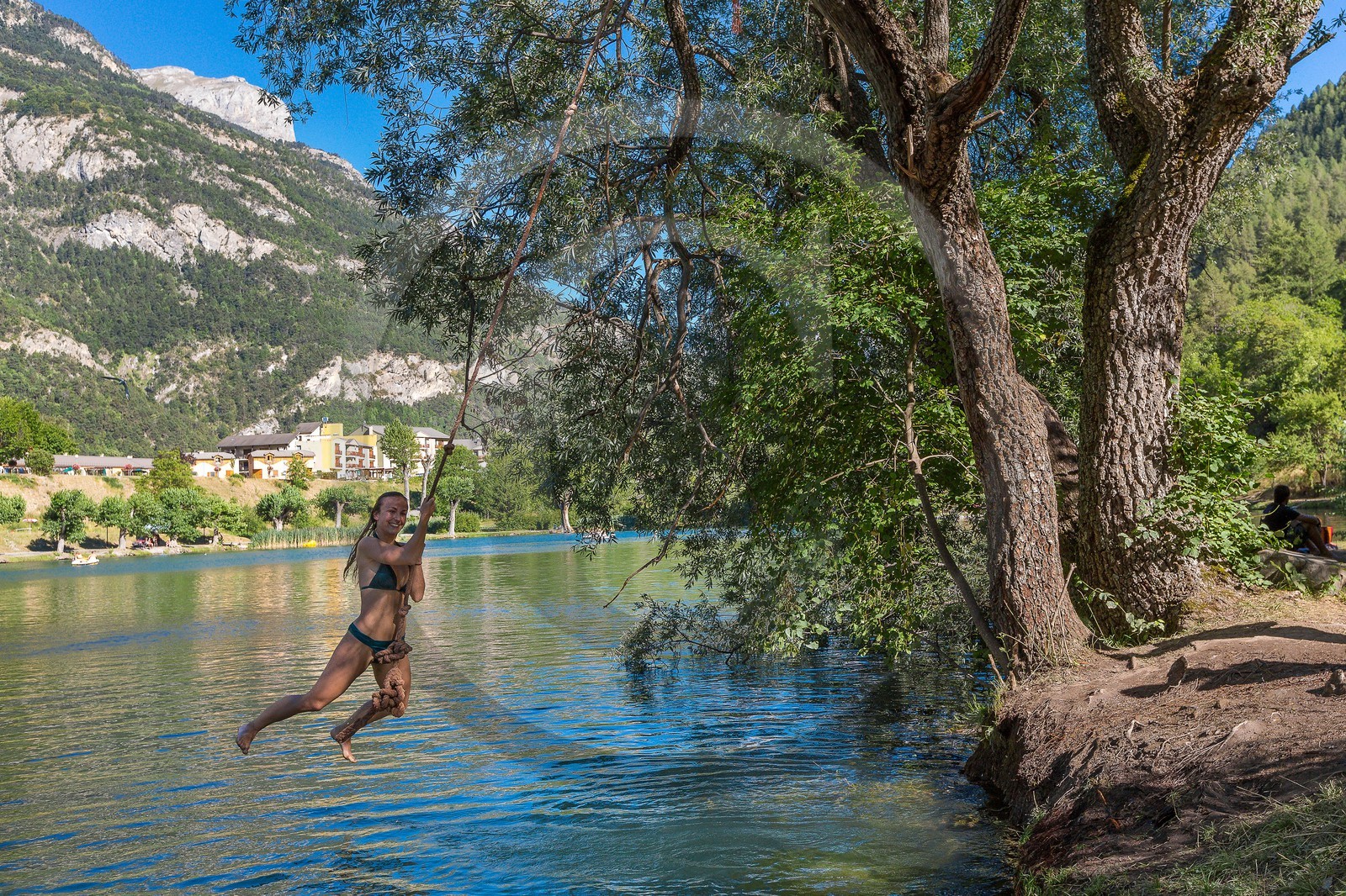 Lauzet-sur-Ubaye,, Lac du Lauzet