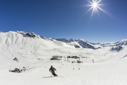 Station de ski d'Orcières 1850, ski  sur pistes