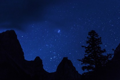 vallon de La Jarjatte, crète des Aiguilles, Galaxie