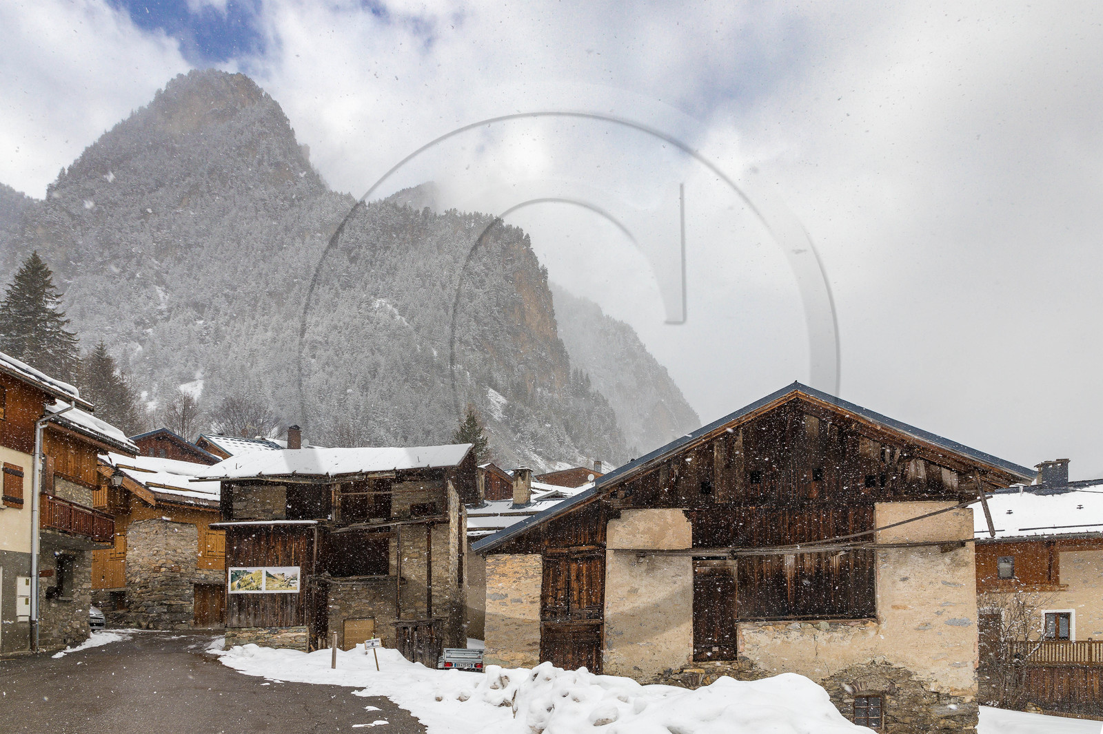 Pralognan-la-Vanoise, hameau La Croix