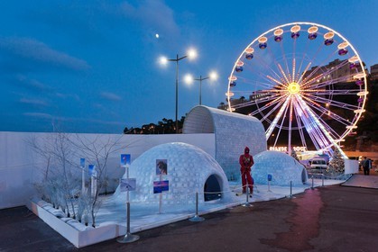 Monaco, exposition de Bertrand Bodin Délices de gel
