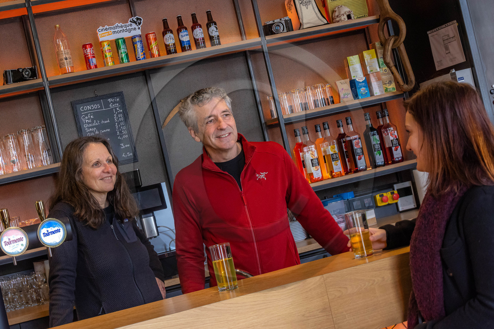 Cinémathèque d'Images de Montagne, Valérie Bonfé et Gilles Charensol ,