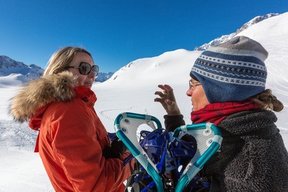 Serre-Chevalier, Snow drawings, une œuvre de l'artiste Sonja Hinrichsen