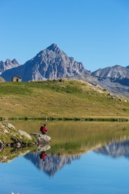 col de Larche, Lac du Lauzanier