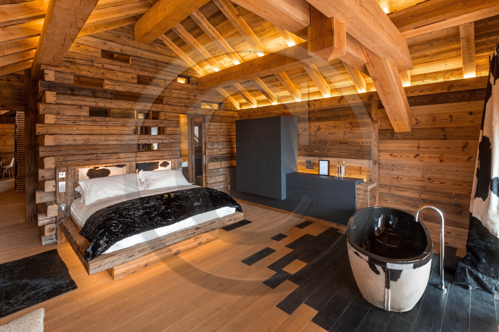 Serre-Chevalier,  Chalet Montagnole, Remi Mouilleron architecte d'intérieur