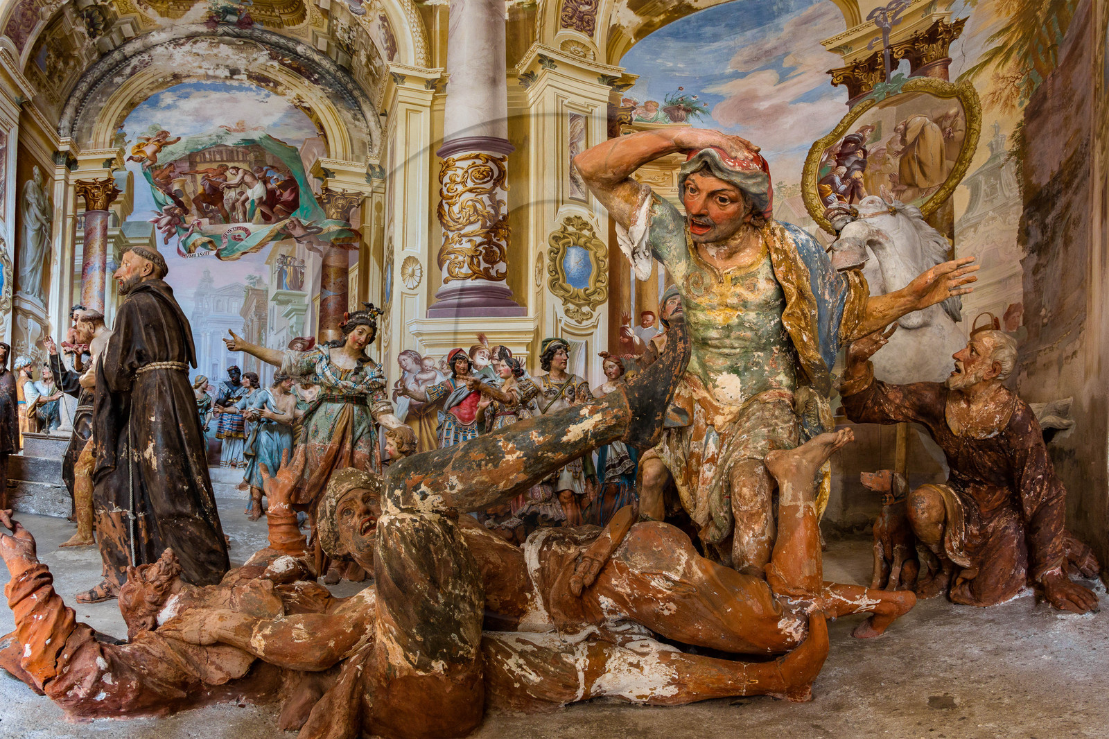 Orta San Giulio, sanctuaire du Mont sacré d'Orta, chapelle XIII