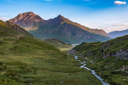 alpages du lac du Mont-Cenis